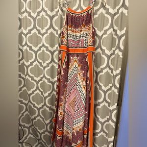 Vintage halter top dress. Very 70’s!